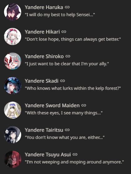 The Great Yandere Resource Guide : r/yandere .